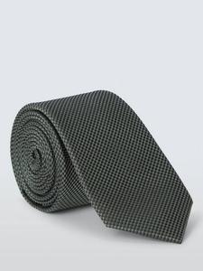 Тонкий шелковый галстук с текстурой John Lewis, Green