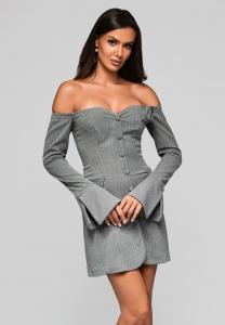 Платье Ombre Shirt dress, Grey