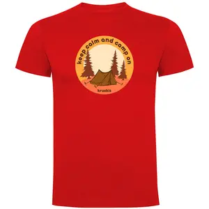 Футболка с коротким рукавом Kruskis Camp On, красный