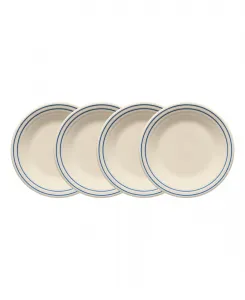 Набор из 4 классических обеденных тарелок Americana Classic Rim Fiesta, Lapis Band