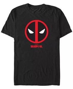 Футболка мужская с коротким рукавом и принтом Deadpool3 Emblem Fill Fifth Sun, черный