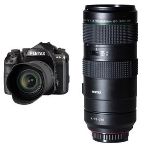 Зеркальная камера Pentax K-1 Mark II DSLR Camera with 28-105mm and 70-210mm Lenses