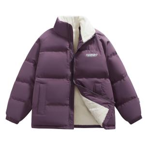 Стеганая куртка унисекс TEN MIRO, Фиолетовый