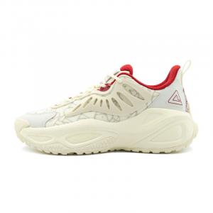 PEAK Износостойкие, нескользящие, легкие, низкие, массивные кроссовки, женские, экрю, Lombar Red