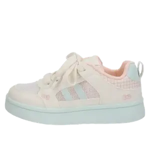 JimiXiong Женские низкие скейтерские кроссовки розово-зеленые, цвет Pink Green