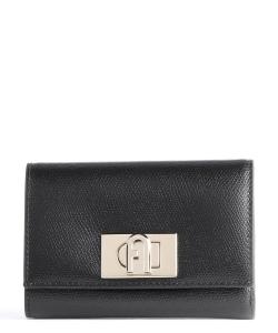 кошелек 1927 M из зерненой кожи Furla, черный