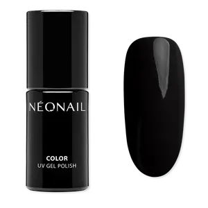 Лак для ногтей color Neonail, pure black, объем 7.2 мл