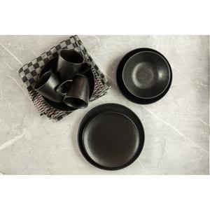 Сервиз ESSENTIAL, из каменной керамики, набор посуды Mäser, черный