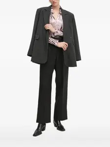 Плиссированная рубашка Sandro Ferrone, розовый