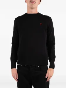 Свитер Ami de Coeur Ami Paris, черный