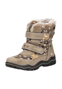 Ботильоны из искусственной кожи/текстиля MUSTANG, серо-коричневый