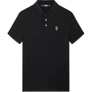 KARL LAGERFELD / Karl Lagerfeld Jeans Поло Karl Lagerfeld мужское черное