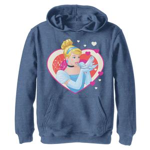 Толстовка Disney Cinderella Valentine's Sparkle Hearts для мальчиков 8–20 лет Disney