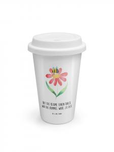 Mr. & Mrs. Panda Кофейная кружка с изображением шмеля и надписью белого цвета