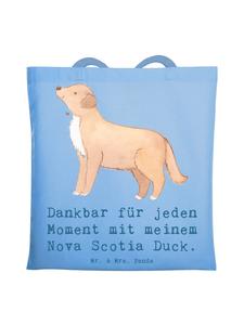 Сумка через плечо Nova Scotia Duck Moment с надписью небесно-голубого цвета Mr. & Mrs. Panda