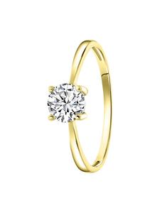 Lucardi Круглое кольцо из стерлингового серебра 925 пробы