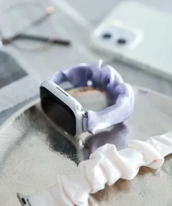 Атласный пояс-резинка для Apple Watch очень-очень маленький Tiny Tiny, цвет Purple(90)