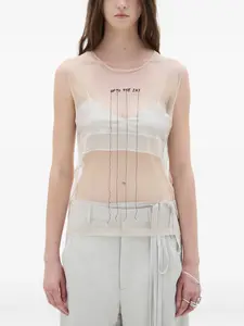 Топ Up To The Sky Ann Demeulemeester, нейтральный