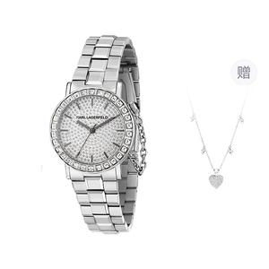 KARL LAGERFELD / Karl Lagerfeld Jeans Часы KARL LAGERFELD CRYSTALS Collection Wrist Watch Quartz Movement White Dial Women's Watch