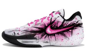 Баскетбольные кроссовки Air Zoom GT Cut Academy унисекс с низким верхом, черные/белые/розовые Nike