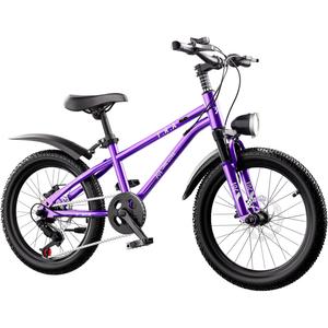 Детский велосипед Linear Pull Disc Brake Finger Power Braking 361°, dusk cloud фиолетовый