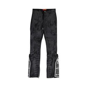 Брюки Who Decides War MRDR Moto Denim, Coal