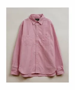 Мужская рабочая рубашка Оксфорд/Рабочая рубашка-поло Nigel Cabourn, цвет Red