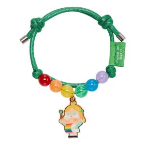 Браслет Pop Mart Crybaby Cheer Up Baby Rainbow Bracelet 'Drummer'