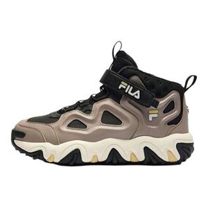 PERFORMANCE-FPH Противоскользящие износостойкие детские кроссовки средней высоты для активного отдыха Umber Kids FILA KIDS, черный/серый/коричневый