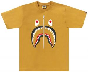 Футболка BAPE Shark Tee, желтый