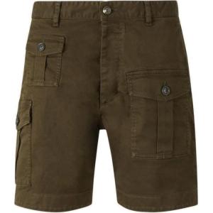 Сексуальные карго-шорты DSQUARED 2, коричневый