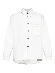 Рубашка с накладным карманом Givenchy, белый