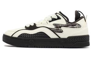 Кеды мужские, обувь для скейтбординга низкая белый/черный 361°