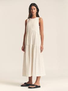 Макси платье St MRLO REMI TIERED DRESS, Cream