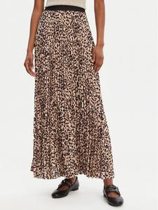 Плиссированная юбка regular fit Taulla 252120225221 Munthe, коричневый