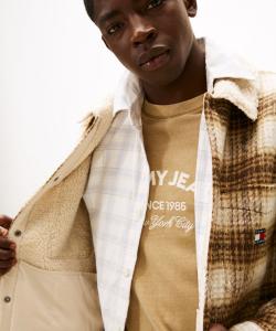 Рубашка-тедди в клетку