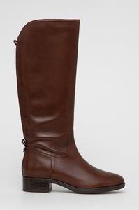 Кожаные сапоги Geox, коричневый