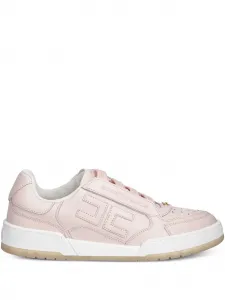 Кроссовки с логотипом Elisabetta Franchi, розовый