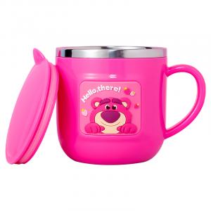 Пластиковый стакан для воды 260ml Disney, 3D Strawberry Bear