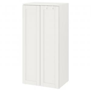 Гардероб SMÅSTAD/PLATSA IKEA, 60x42x123 см, цвет white