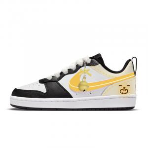 Court Borough Bell Heartbeat Cute Low top Skateboard Shoes Women's Custard Nike, Custard