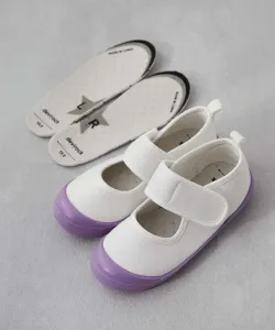 Удобные домашние тапочки с регулируемым ремешком, в комплекте 2 стельки, 25SS Devirock, цвет 005-Lavender