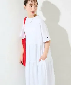 Платье-многоярус из лимитированной коллекции, Champion, эксклюзив.