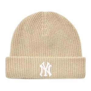 Полиэстеровые шапка-бини Unisex Light Beige MLB