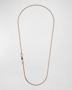 Мужское ультратонкое колье-цепочка Ulysses Franco, 57 мм Marco Dal Maso, цвет Rose Gold