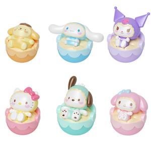Коллекция качающихся кукол Sanrio Cradle Rocking Kuromi Cinnamoroll мистибоксы одиночный мистибокс/полный набор 18 шт MOETCH