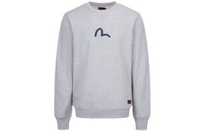 Свитшот с круглым вырезом и принтом «Чайка» Evisu, темно-синий