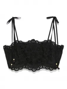 Укороченный топ Rhiannon ZIMMERMANN, черный