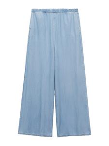 Джинсы с широкими штанинами MANGO SIROS, Light blue