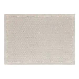 Хлопковая подставка для столовых приборов Portofino Geo Le Jacquard Français, саббия